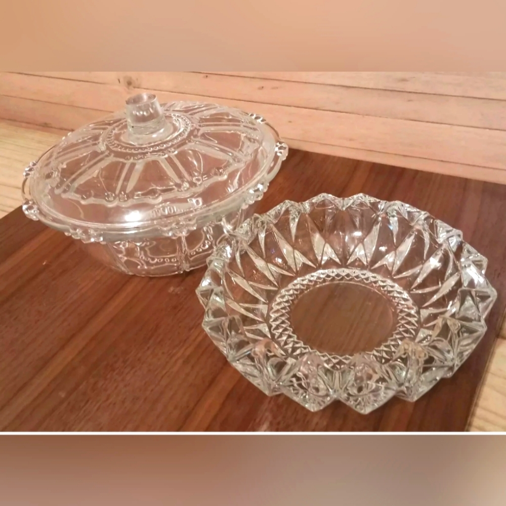 Crystal candy bowls elegant oyster crystal glass bowls